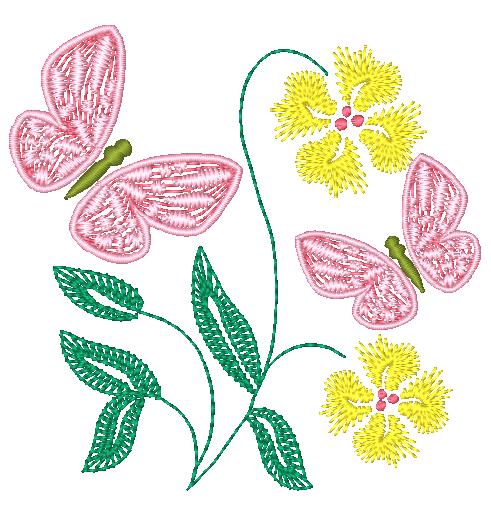 Mylar Springs [4x4] 11129 Machine Embroidery Designs