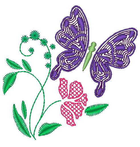 Mylar Springs [4x4] 11129 Machine Embroidery Designs