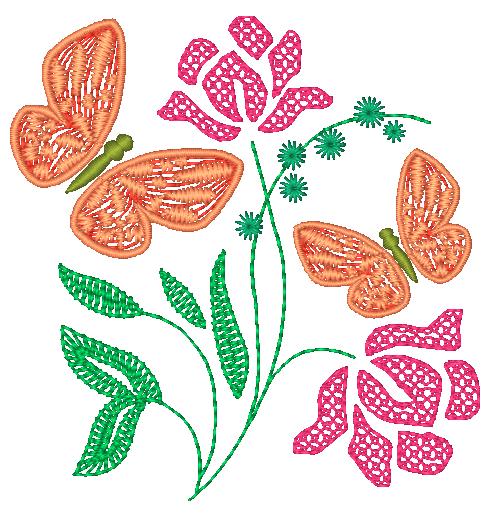 Mylar Springs [4x4] 11129 Machine Embroidery Designs