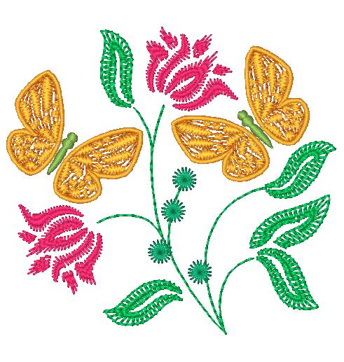 Mylar Springs [4x4] 11129 Machine Embroidery Designs