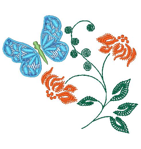 Mylar Springs [4x4] 11129 Machine Embroidery Designs