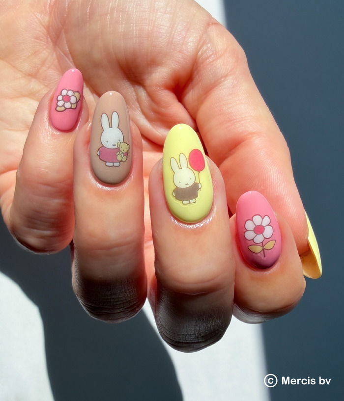 Nail Art Stickers - Let's Party, Miffy!