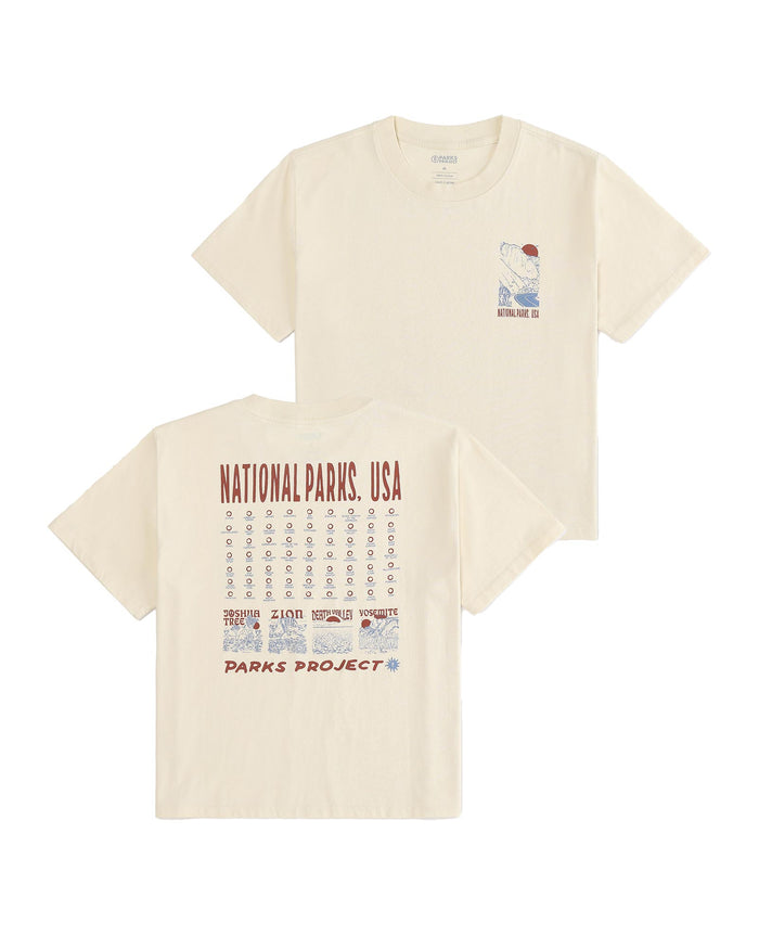 Shop National Parks USA Fill In Boxy Tee Inspired by National Parks