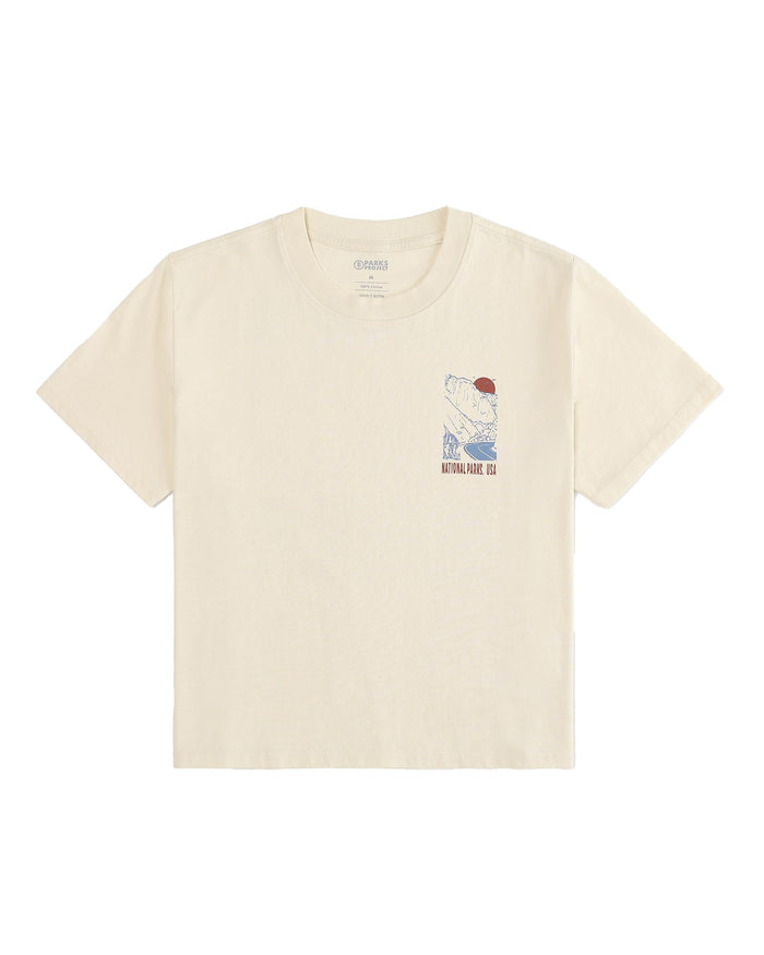 Shop National Parks USA Fill In Boxy Tee Inspired by National Parks | natural