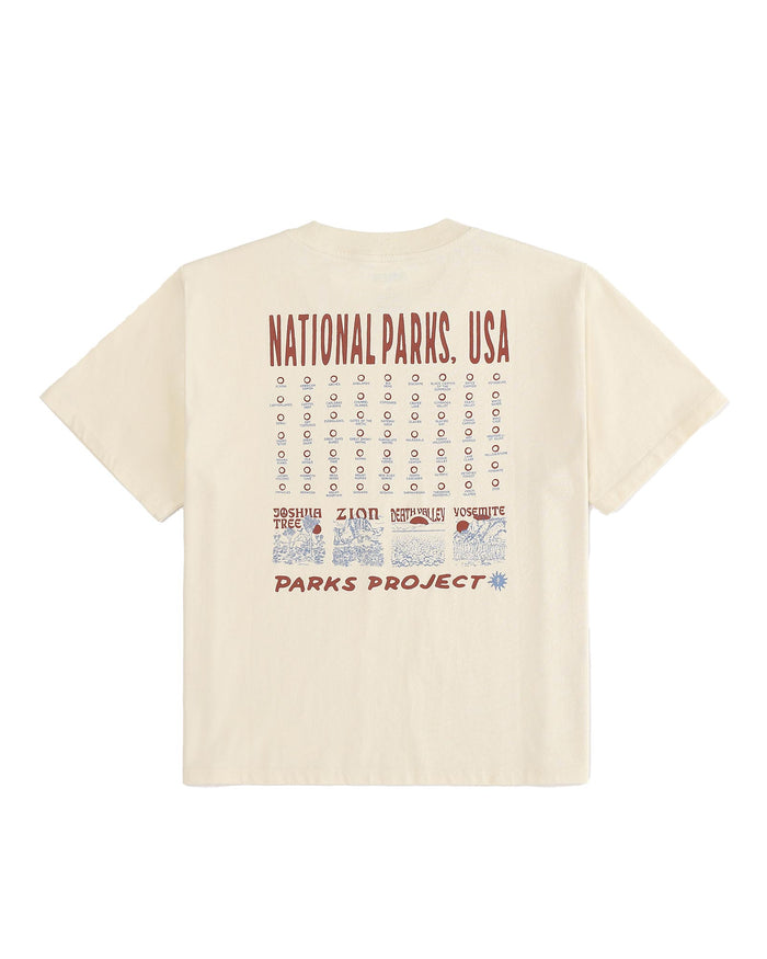Shop National Parks USA Fill In Boxy Tee Inspired by National Parks | natural