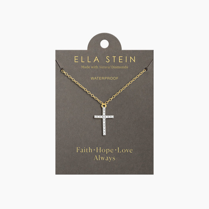 Necklace Believe Cross Pendant Waterproof