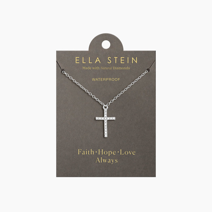 Necklace Believe Cross Pendant Waterproof