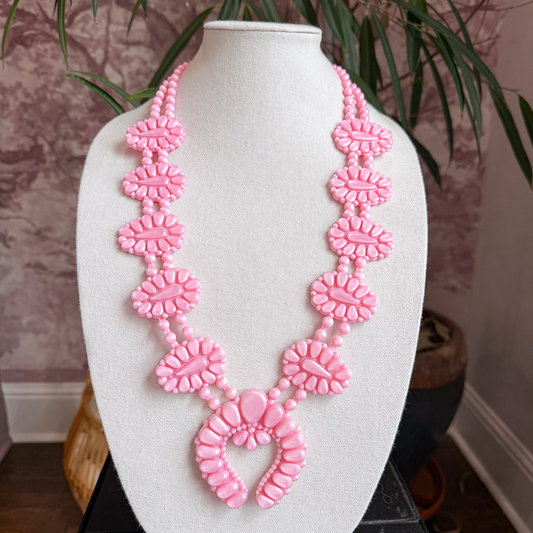 Necklace Golden Hour in Strawberry Kiss