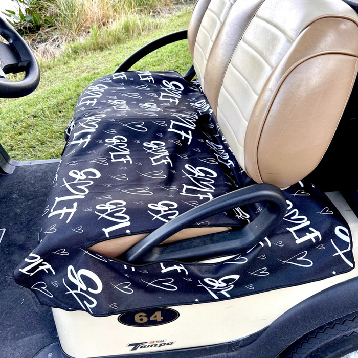 New Best of Golf America Golf Cart Seat Cover - Fore the Love of Golf