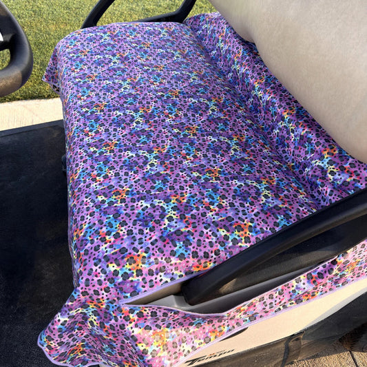 New Best of Golf America Golf Cart Seat Cover - Jungle Fairway
