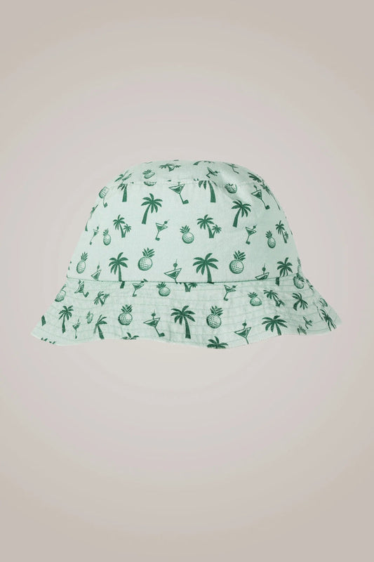 New Glove It April Palms Bucket Hat MSP$48