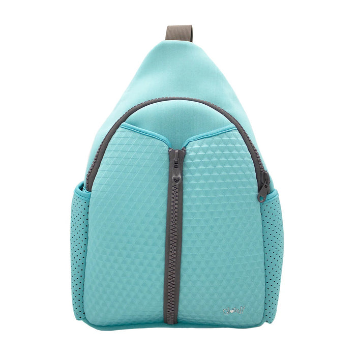 New Glove It Capri Blue Neoprene Pickleball Sling Bag MSP$79