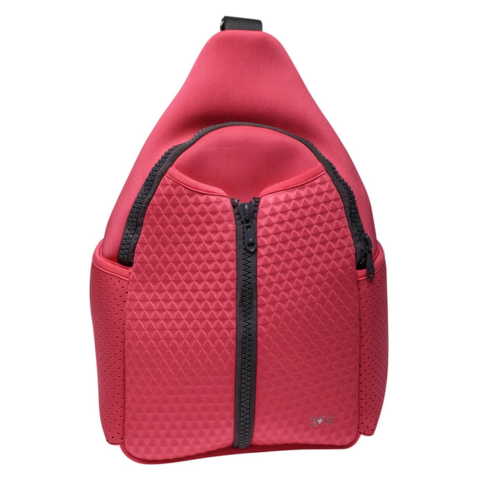 New Glove It Neoprene Coral Pickleball Sling Bag MSP$79