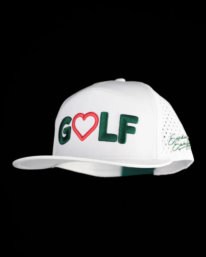 New Sunday Swagger GOLF Snapback Hat - All Heart