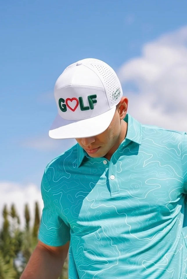New Sunday Swagger GOLF Snapback Hat - All Heart