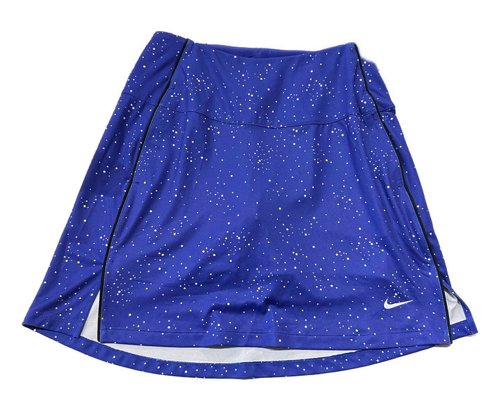 Nike Dri-Fit Royal & White Speckle Golf Skort Size XS
