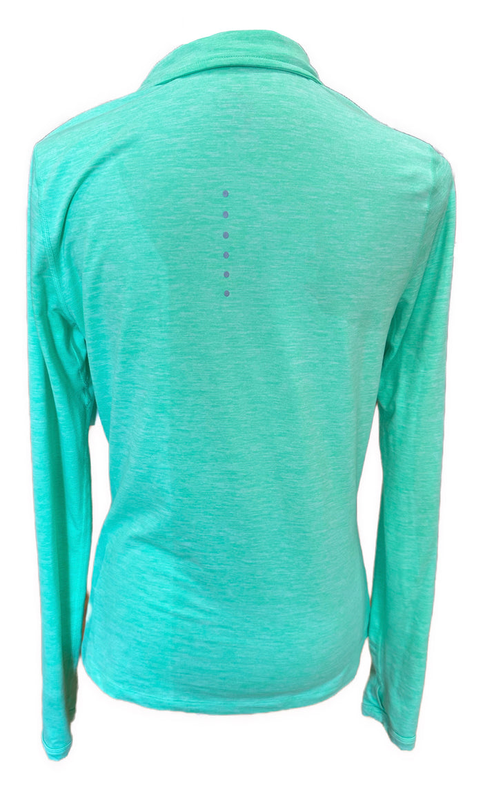 Nike Running Women's Lime Green Heather Pullover Size M MSP$75