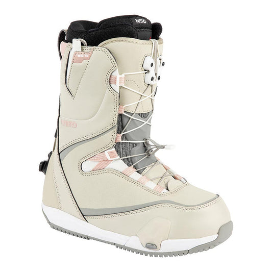 Nitro 2024 Womens Cave TLS Step On Boots - Sand/Rose