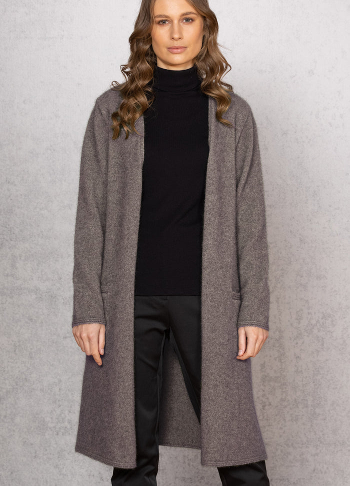 Noble Wilde - Merino & Possum Longline Coat
