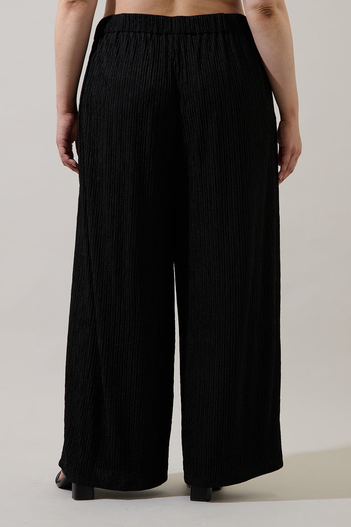 Noelia High Waist Wide Pants Curve