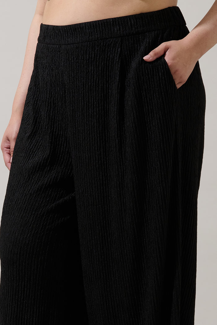 Noelia High Waist Wide Pants Curve