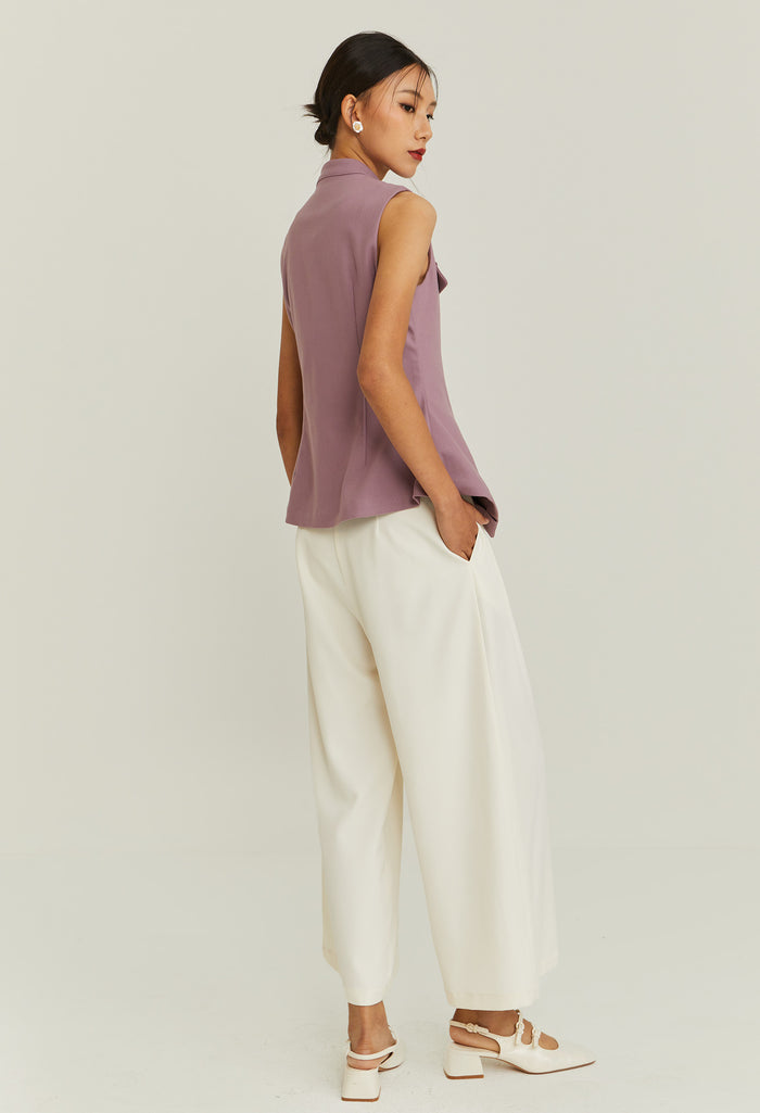 Noir Bloom Vest Top