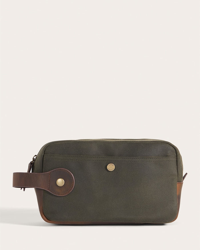 ODYSSEY WAXED CANVAS TRAVEL KIT
