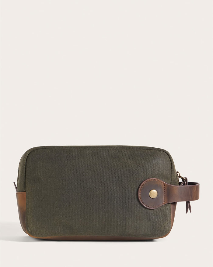ODYSSEY WAXED CANVAS TRAVEL KIT