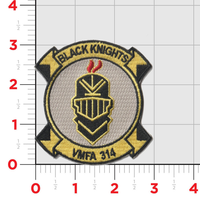 Officially Licensed USMC VMFA-314 Black Knights Command Patches