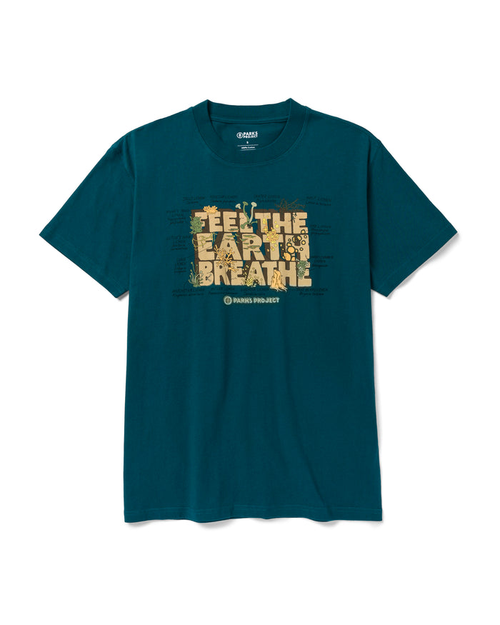 Shop Olympic Lichen Script Tee Inspired by Olympic National Park