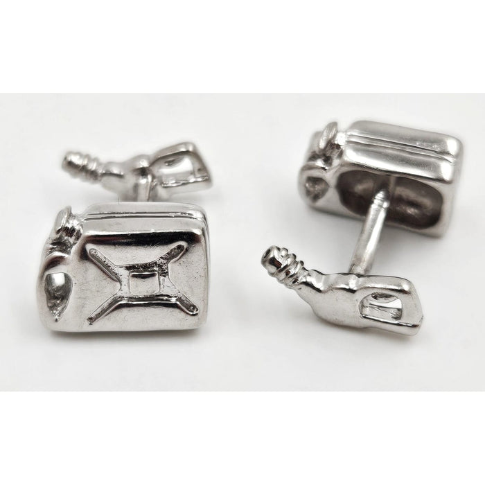 Erika Hult de Corral "Ric" Jewelry OOAK Erika Hult de Corral "Ric" Taxco Sterling Pop Art Cufflinks Circa 1980's
