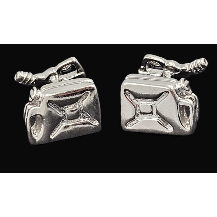 Erika Hult de Corral "Ric" Jewelry OOAK Erika Hult de Corral "Ric" Taxco Sterling Pop Art Cufflinks Circa 1980's