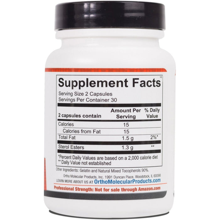 Ortho Molecular Product Plant Sterols - 60 Capsules - The Oasis of Health