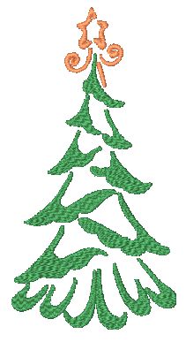 Outline Christmas LM [4x4] + [5x7] # 10818