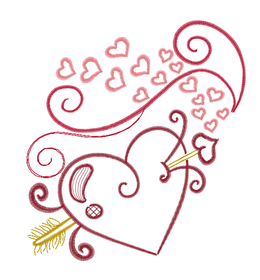 Outline Valentine [4x4] #10983