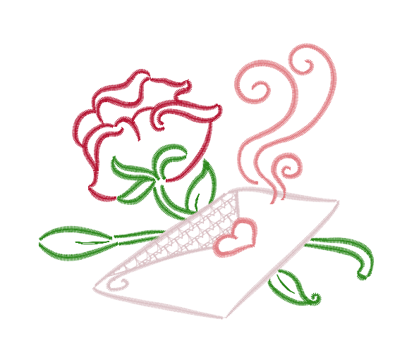 Outline Valentine [4x4] #10983