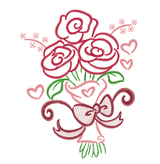 Outline Valentine [4x4] #10983