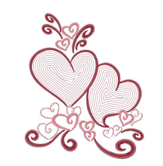 Outline Valentine [4x4] #10983