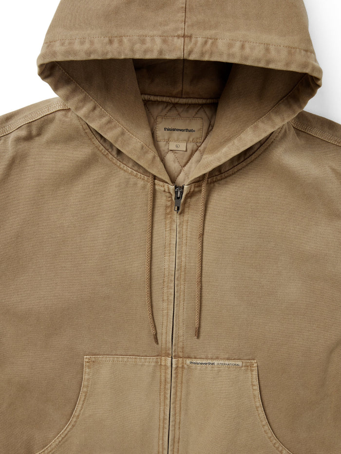 Overdyed Hooded Jacket