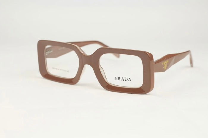 Prada Oversized Rectangle Eyeglasses