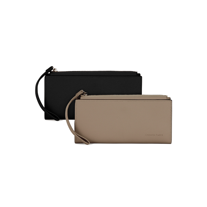 Pack 2 Billeteras Delia beige