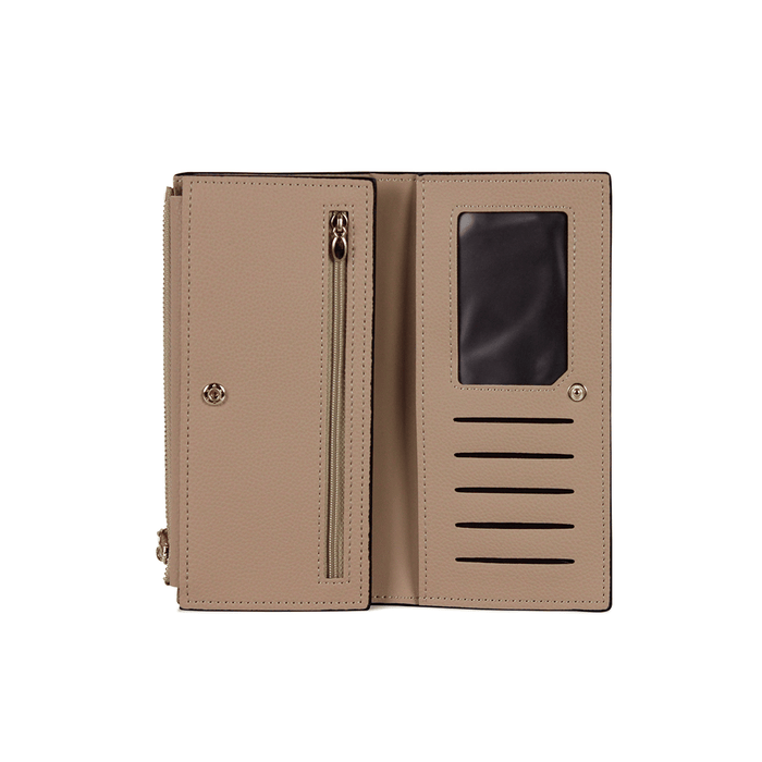 Pack 2 Billeteras Delia beige