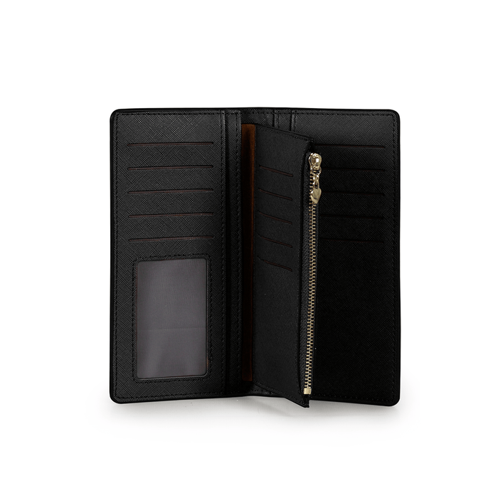 Pack 2 Billeteras Vesta azul + negro