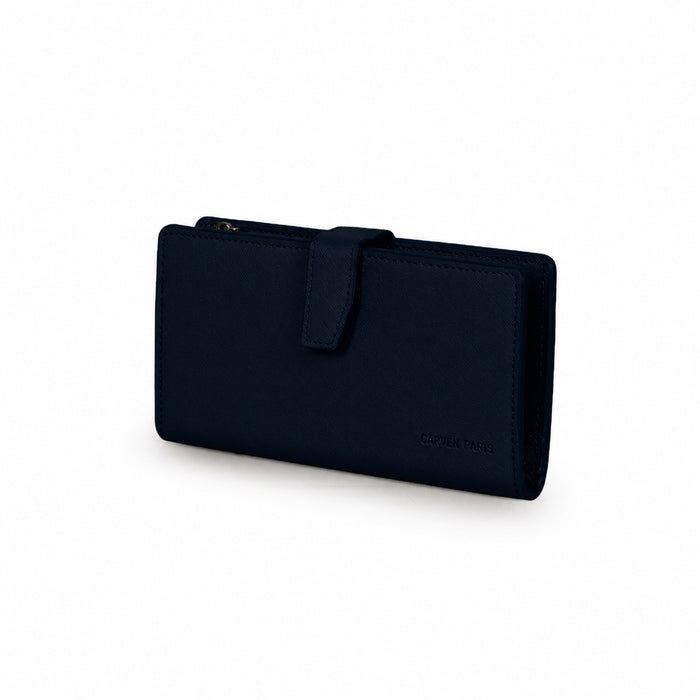 Pack 2 Billeteras Vesta azul + negro