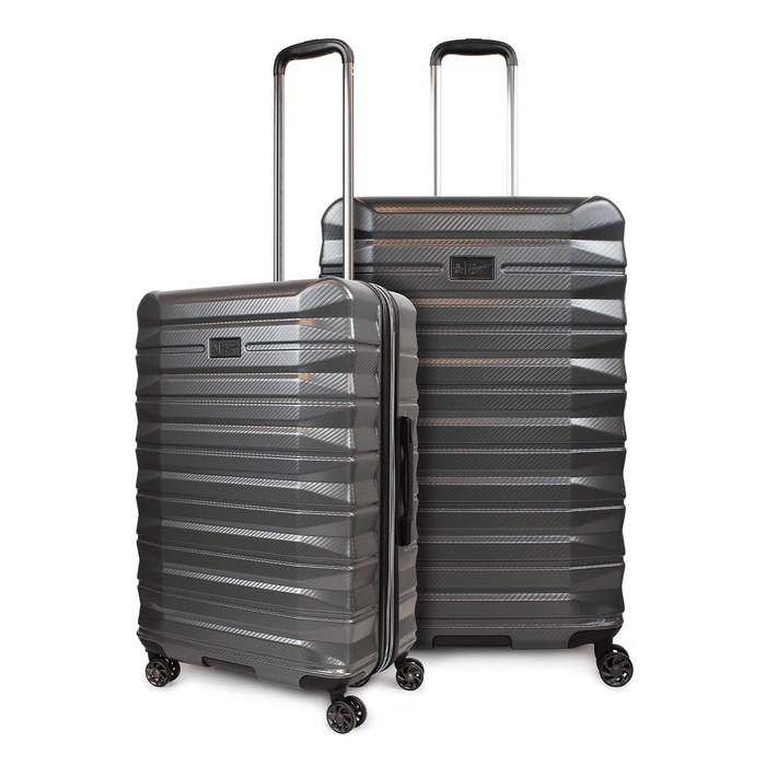 Pack 2 maletas M+L Rocky gris