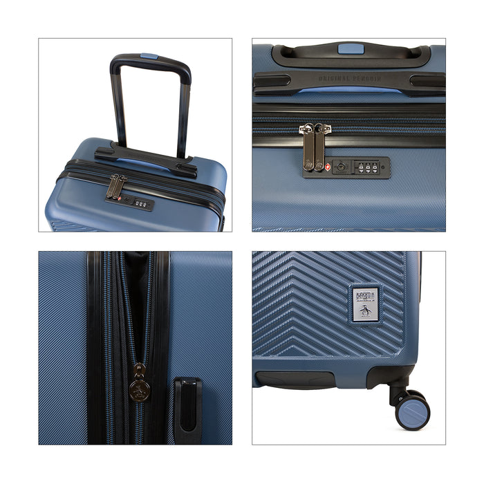 Pack 2 maletas S+M Marsella azul