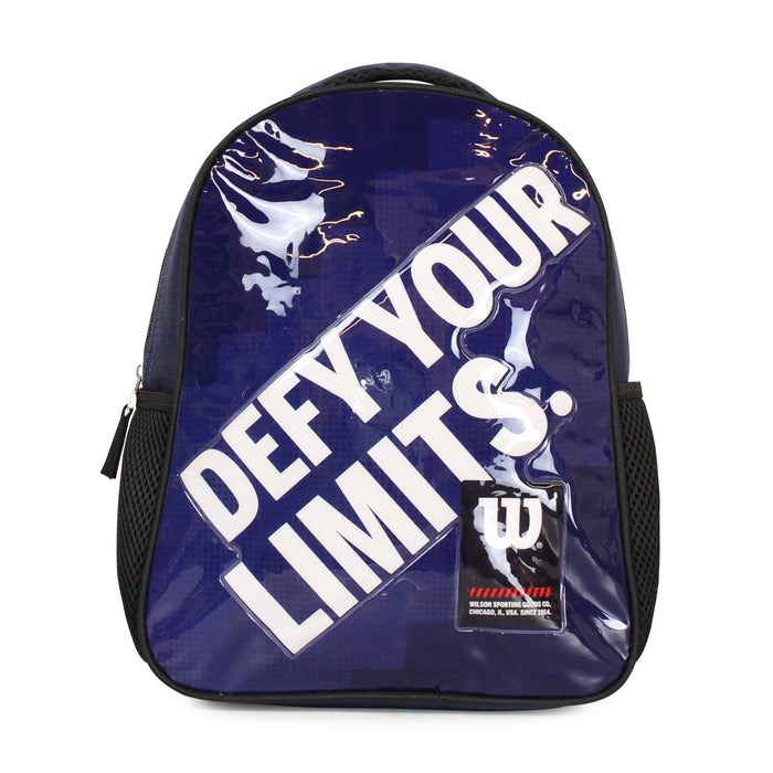 Pack Wilson 2 mochilas infantil Logan negra y azul