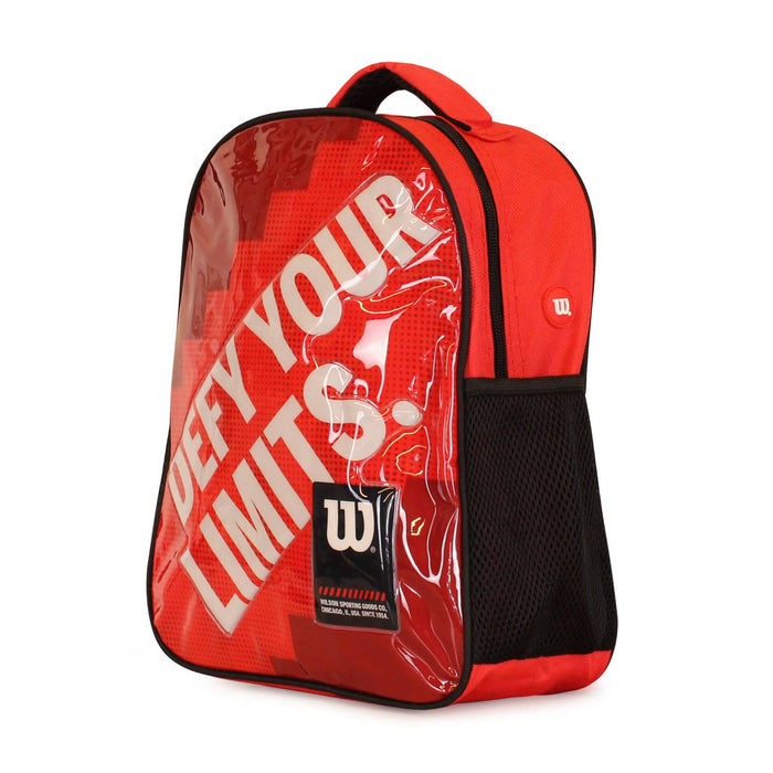 Pack Wilson 2 mochilas infantil Logan roja y negra
