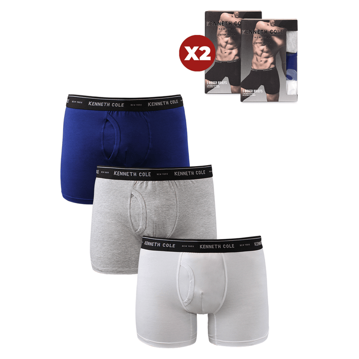 Pack 6 Boxer talla M azul