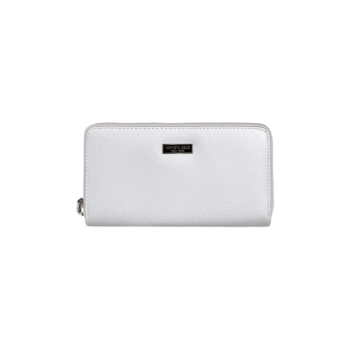 Pack Billetera Bessie silver + Pañuelo Alcala plateado